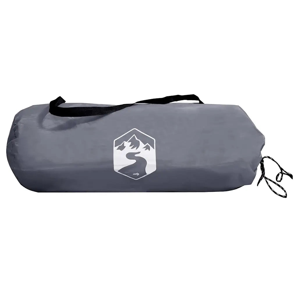 vidaXL Tarp resistente all'acqua Grigio e arancione
