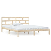 Letto matrimoniale | Letto per adulti | Giroletto 135x190 cm Double in legno Massello