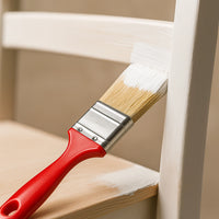 Kit pennellessa 30mm 40mm 50mm tripla setola bionda manico plastica