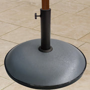 Base per ombrellone Fixo, base zavorra (Ø45 cm), in cemento 15 kg, colore grigio