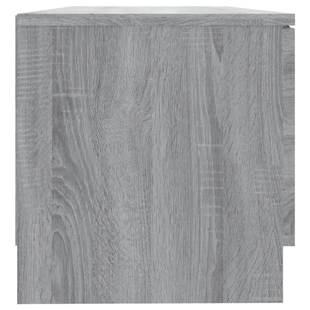 Mobile TV Grigio Sonoma 80x35x36,5 cm in Legno Multistrato 817119