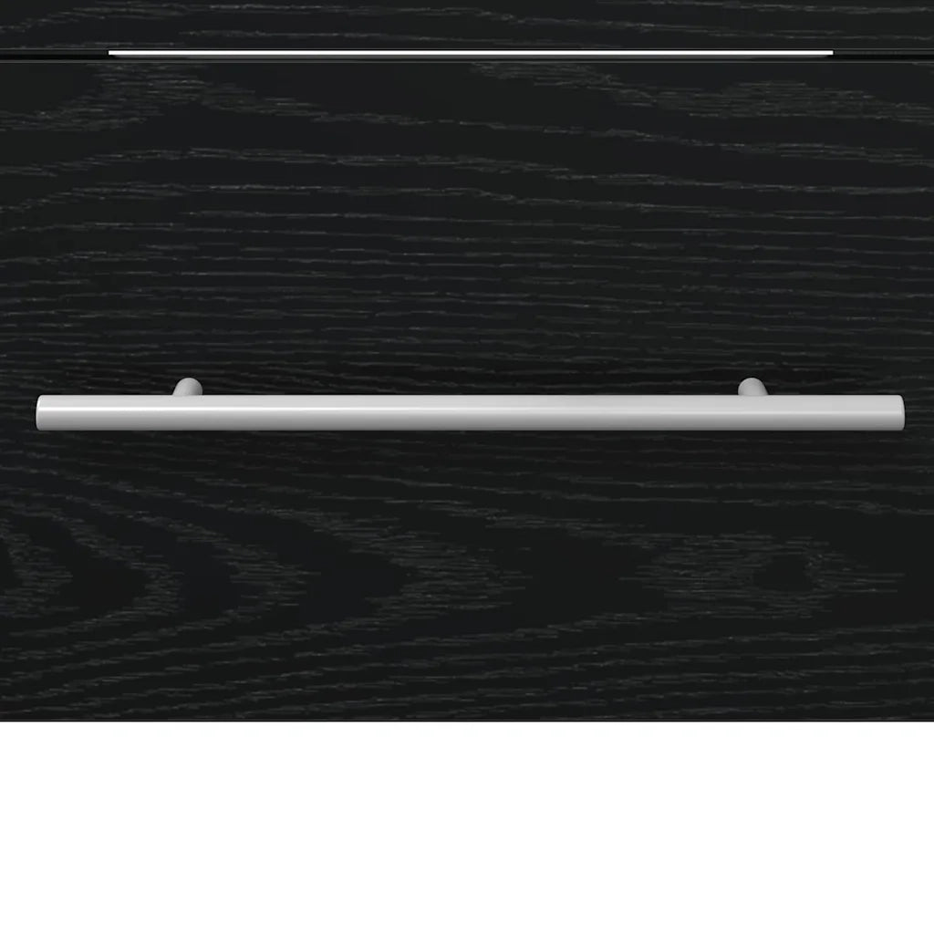 Armadio sottolavello con cassetto Rovere Nero 38,5 x 41 x 48 cm