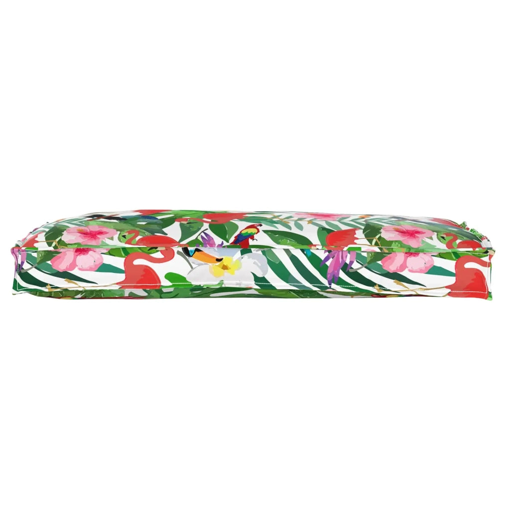 Cuscino Floreale Multicolore 100 x 40 x 8 cm Tessuto Oxford 42001627