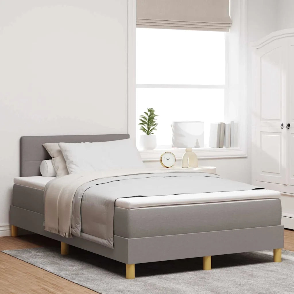 Letto a Sorgente LED con strisce LED Talpa 120 x 190 cm Tessuto 3342426