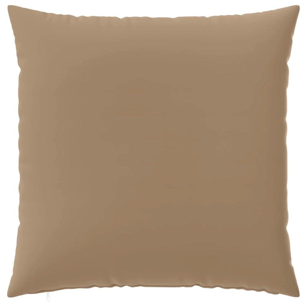 Federa 2 pz HEERLEN Tortora 65 x 65 cm Poliestere 913031