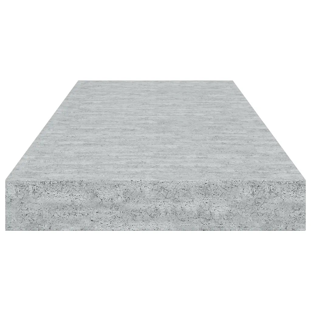 Scaffale a Parete Grigio Cemento 60x23,5x3,8 cm in MDF cod mxl 33379