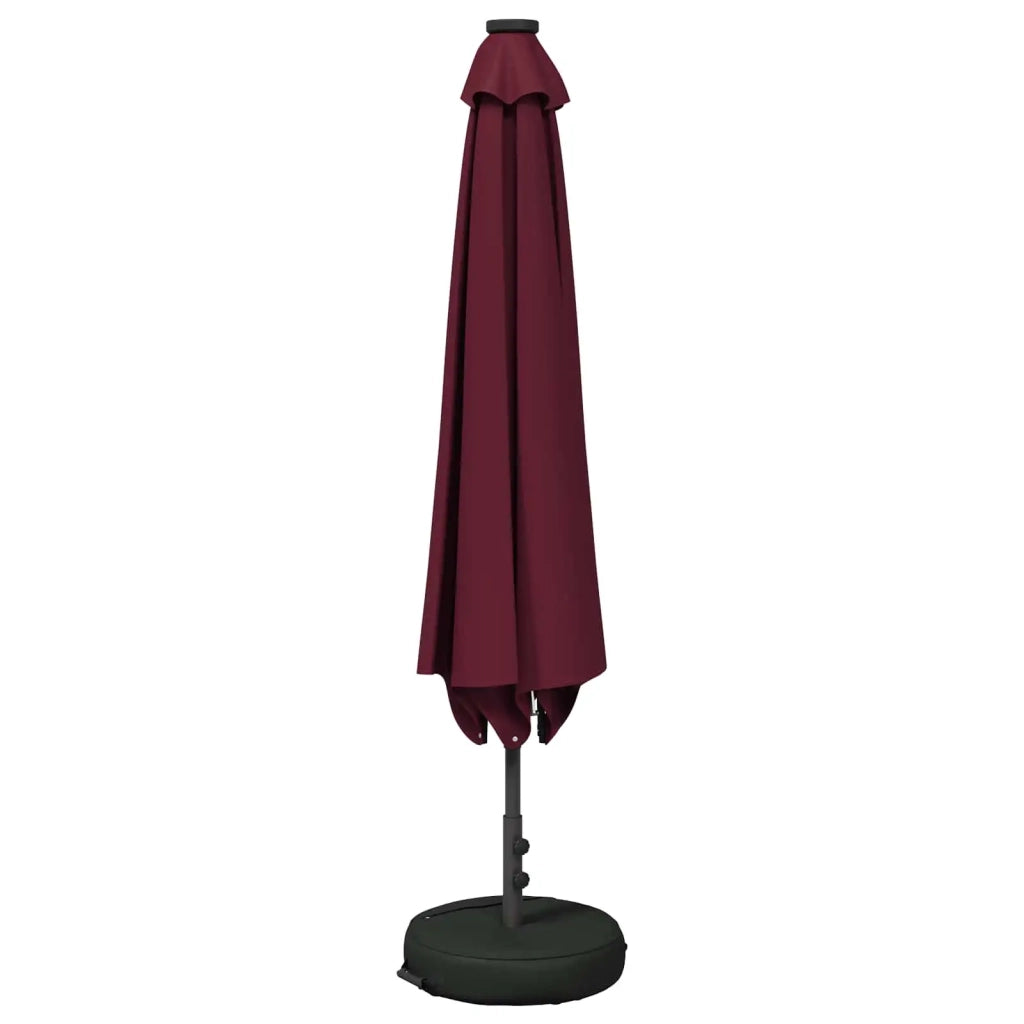 Parasol da Giardino con Luci LED 200 x 300 cm Poliestere 42036244