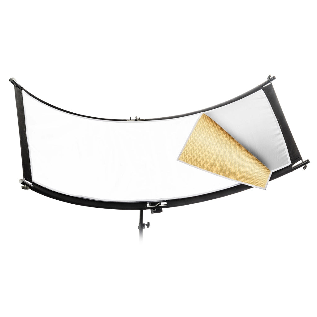 3in1 Riflettore Halfpipe, concavo 150x60