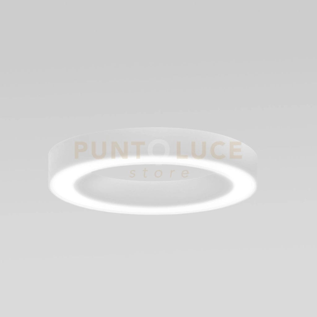 FLOR P/M - PLAFONIERA COLORE BIANCO A LED 3000K 3700LM 50W DIMMERABILE D.60CM