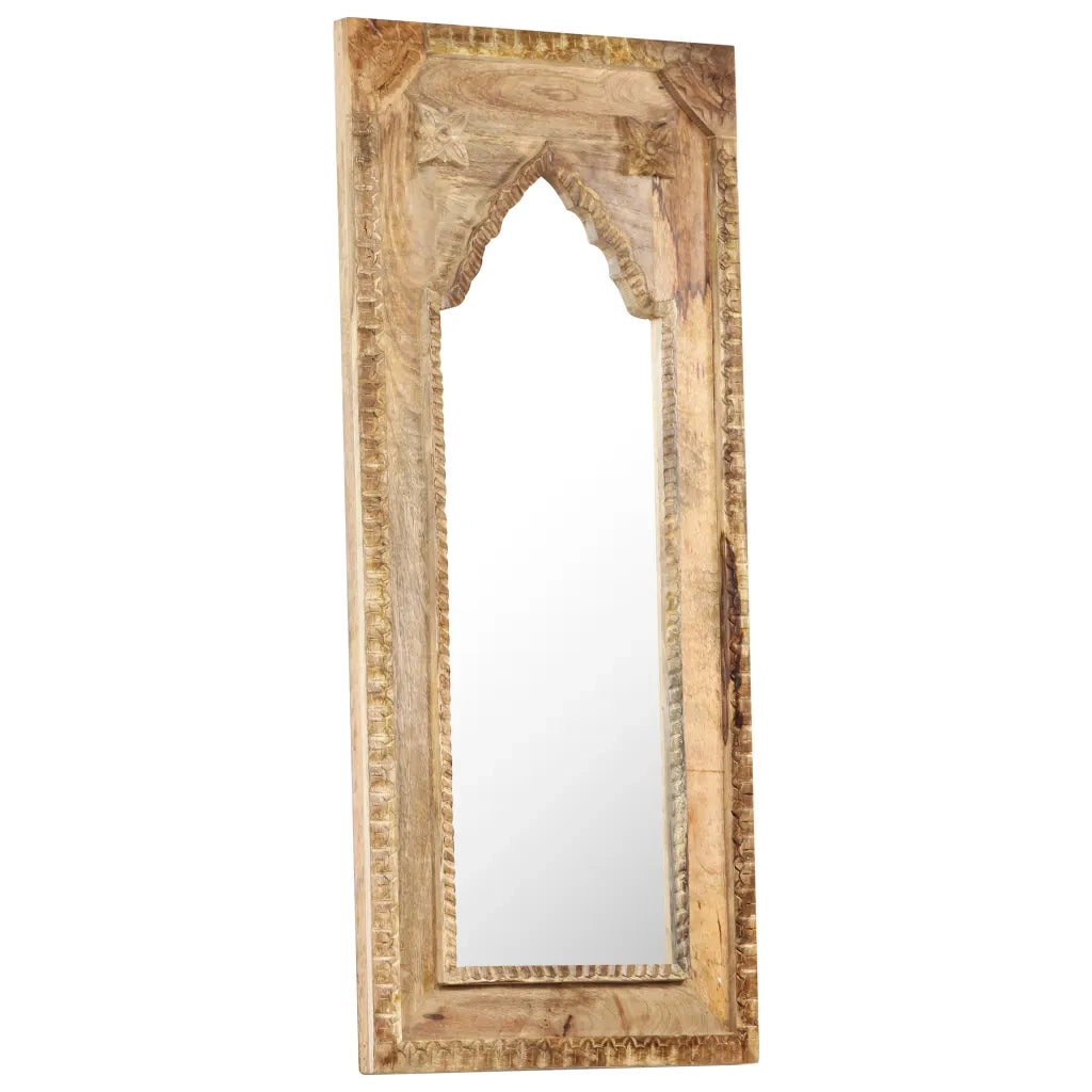 Specchio 50x3x110 cm in Legno Massello di Mango cod mxl 67699