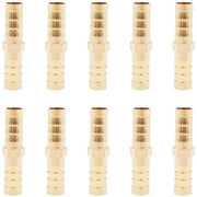 Flessi in rame 10 pezzi - Connettori in rame - Diametro di tubo 8mm - Corrosione resistente - Per aria/acqua/olio/gas - Alta qualità - Flessi a congiunzione