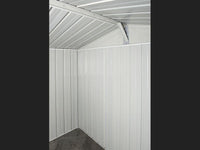 Casetta Box da Giardino in Lamiera di Acciaio Porta Utensili 360x345x212 cm Enaudi Verde