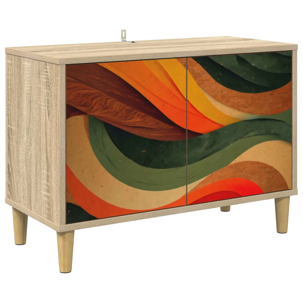 Mobile TV BONN 69 x 33 x 50 cm Sonoma Legno ingegnerizzato 8007001
