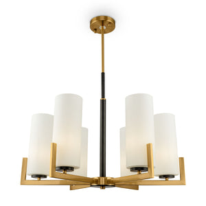 Lampadario Modern in Metallo Fortano Ottone