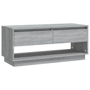 Mobile TV multimediale mensola TV credenza TV sala da pranzo soggiorno camera da letto Sonoma 102 x 41 x 44 cm legno ingegnerizzato grigio 02_0028368