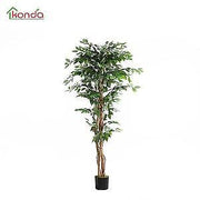 PIANTA Ornamentale Artificiale completa di base FICUS cm. 180 pz. 2