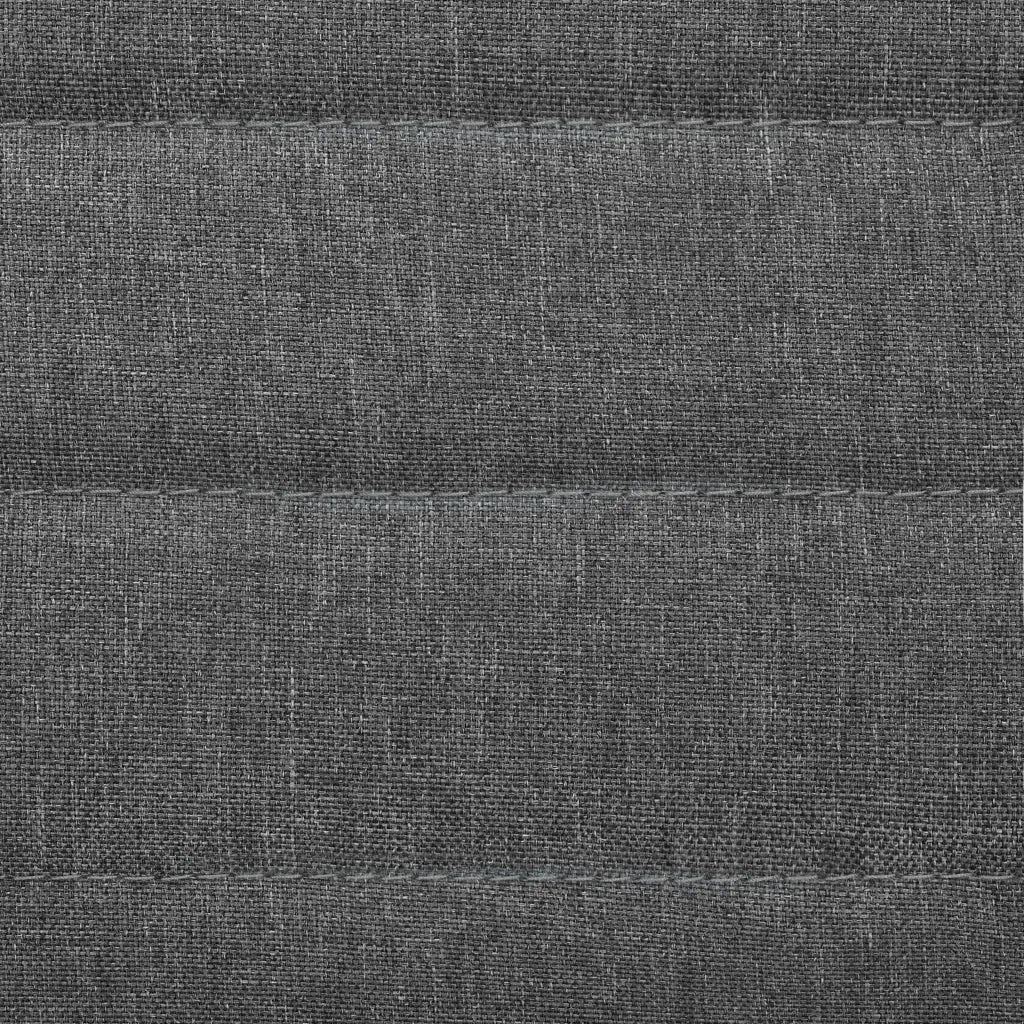 Sedie da Pranzo 6 pz Grigio Chiaro in Tessuto 275380