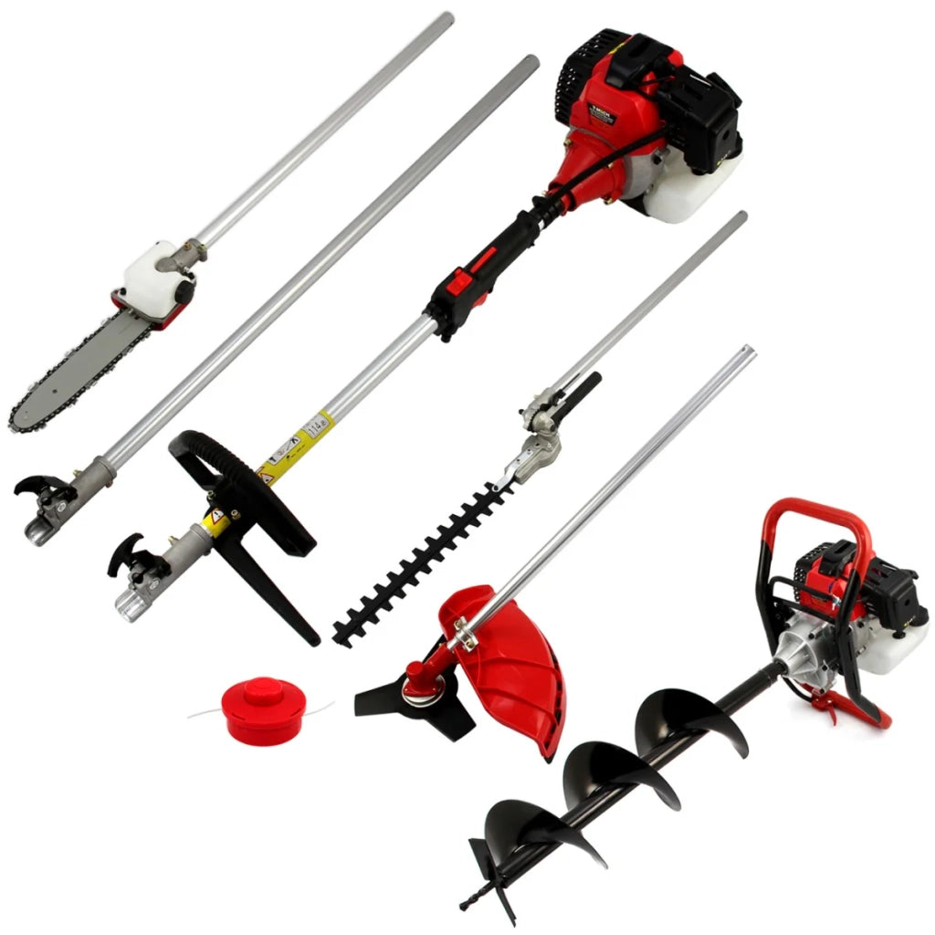 Tagliaerba Multifunzione 5in1 Regolabile per Giardinaggio & Kit di Sicurezza