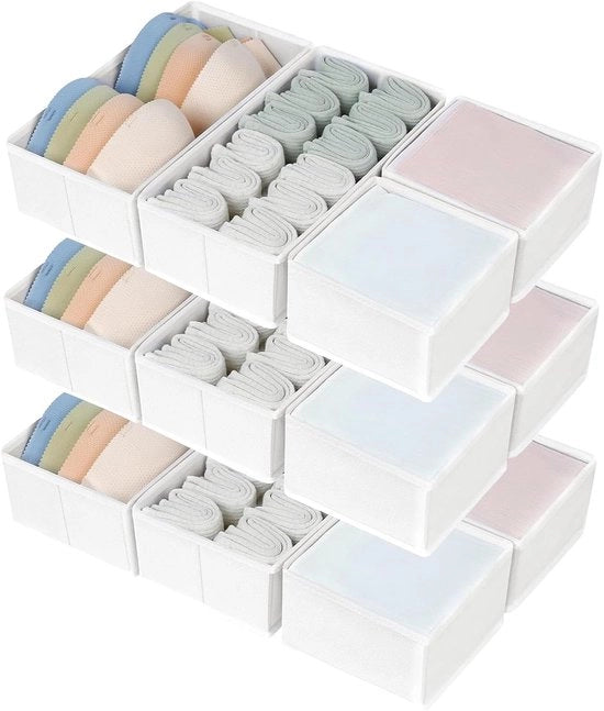 Organizzatore di carrello - multifunzionale - set da 12 - tessuto non tessuto