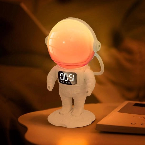Awakenza con luce - Lampada notturna regolabile in 22 colori - Allarme bipolare - Altoparlante Bluetooth - Alarme orario per adulti e bambini