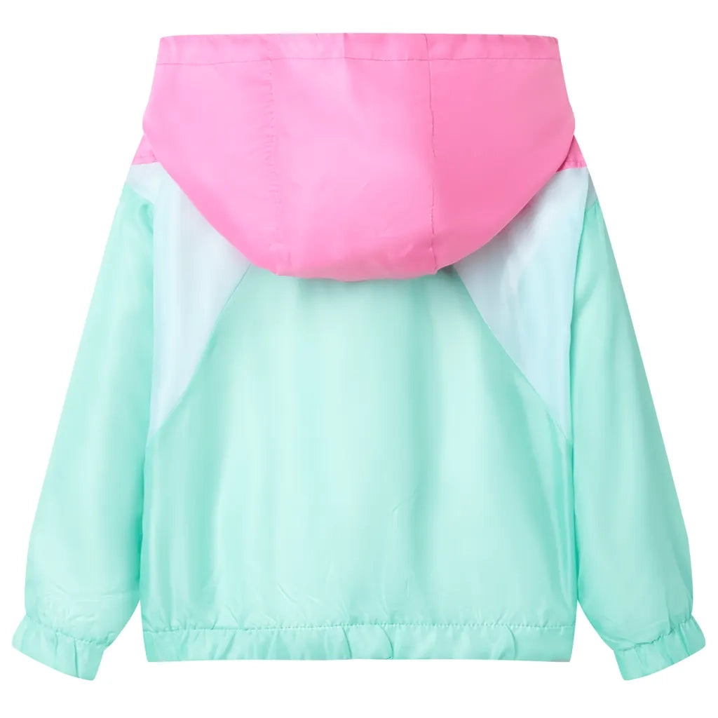 Giacca con Cappuccio e Cerniera da Bambina Multicolore 92 CFW5809304