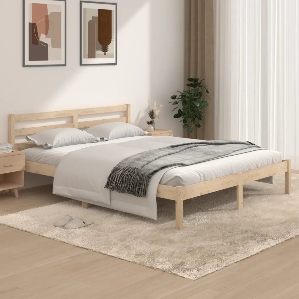 Giroletto-Struttura Letto Massello Pino 150x200cm King Size 368742