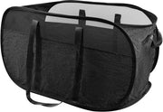 Asciugamano pieghevole - manubrio - 1 pezzo - nero - mesh - 36 x 36 x 58 cm