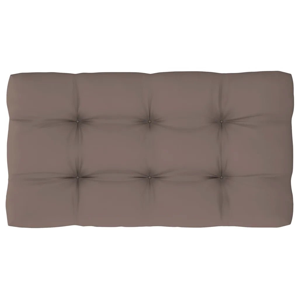Divano a 2 Posti su Pallet con Cuscini Pino Impregnato Nero 3066657