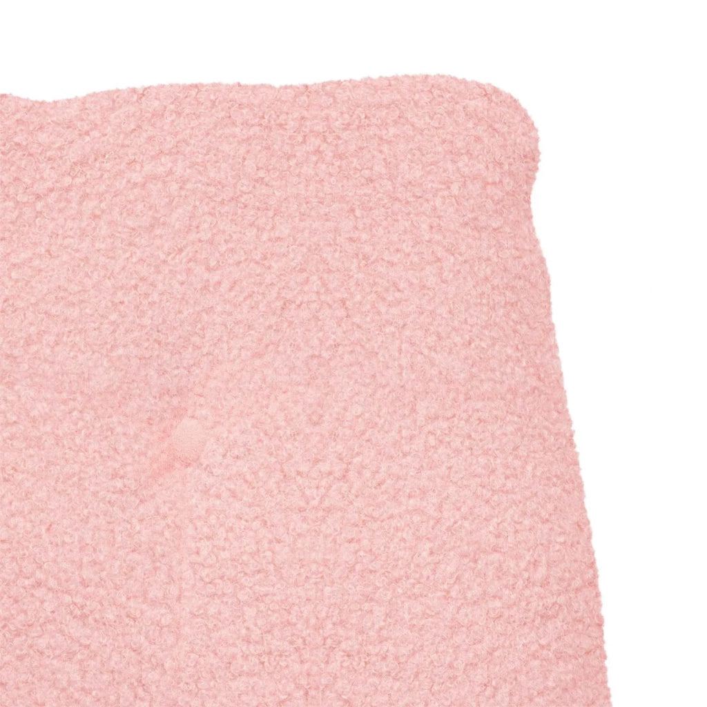 Poltrona | Sedia Relax Rosa 69 x 74 x 93 cm Tessuto Sherpa