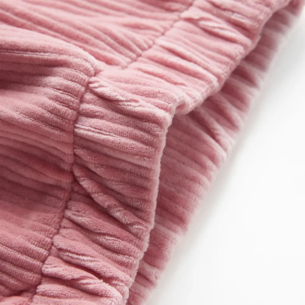 Pantaloni per Bambini in Velluto a Coste Rosa Chiaro 128 CFW6590105