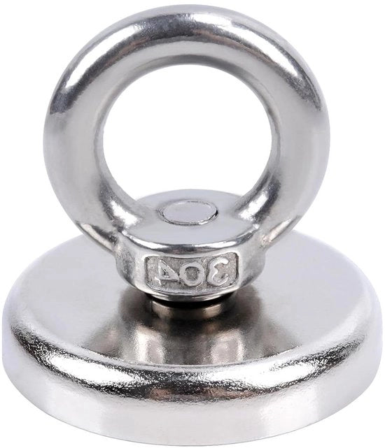Anello di magnete neodymium potente, industria e scienza, 48 mm, 1 pezzo.