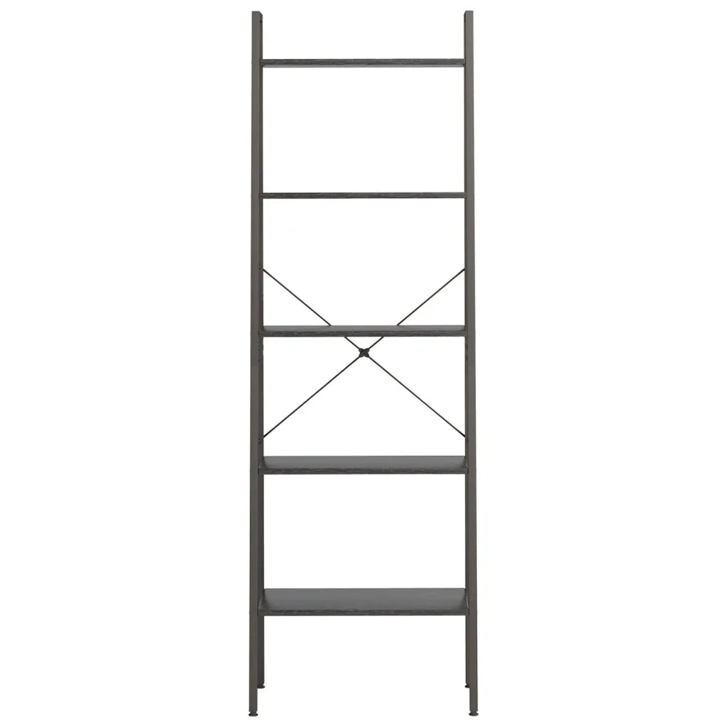 Scaffale Autoportante con 5 Ripiani Nero 56x35x174 cm CFW5421404