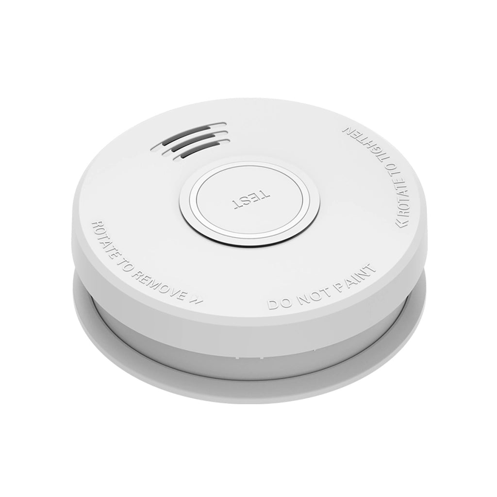 Rilevatore di Fumo Fotoelettrico con Allarme Potente 85 dB Bianco Alecto