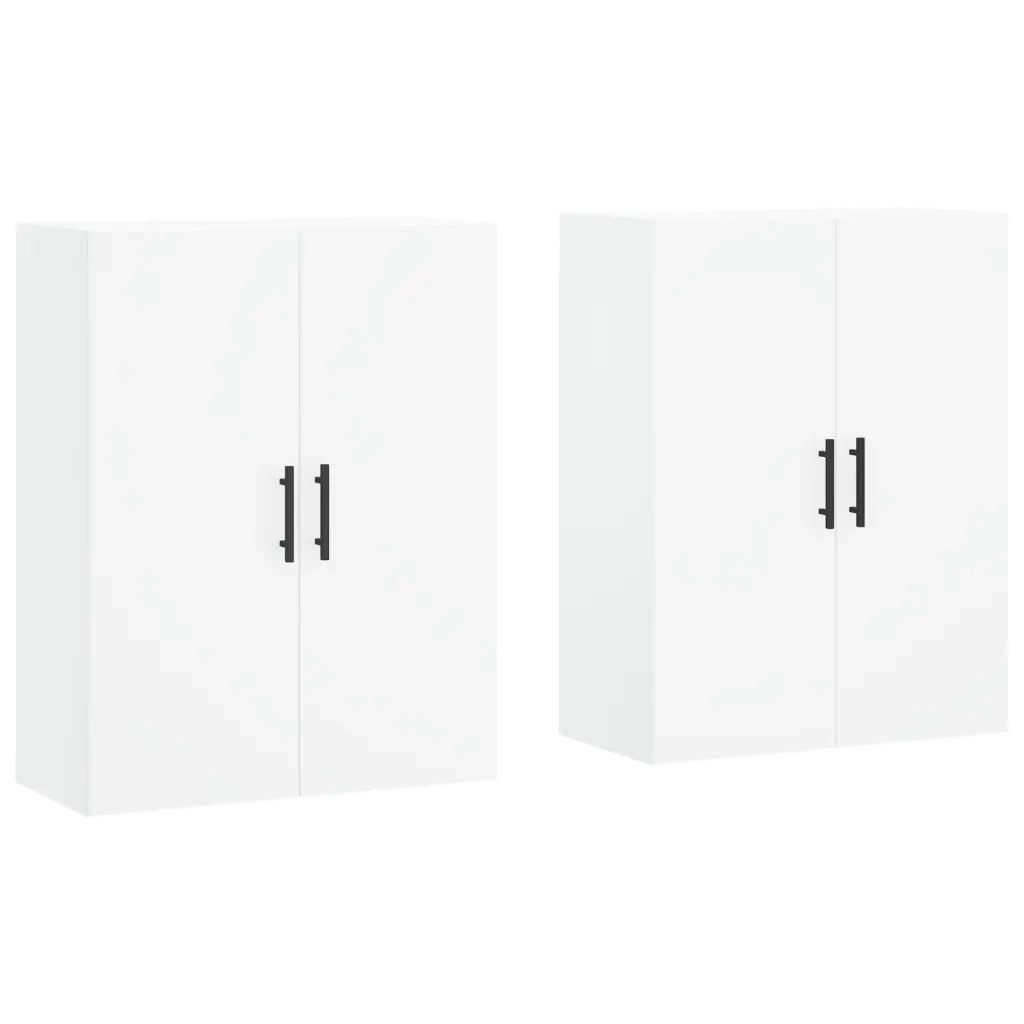 Mobili a Parete 2 pz Bianchi 69,5x34x90 cm 3195643