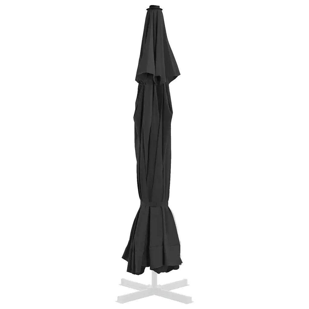 Telo di Ricambio per Tenda da Sole Nero 515 cm 312544