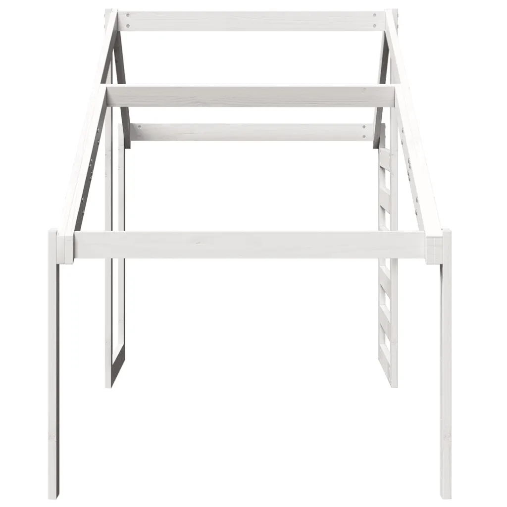 Tetto per Letto Bambini Bianco 198x87x113cm Legno Massello Pino CFW8213180