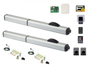 FAAC 400 CBAC 230V 2 DUE ANTE 2.2 MT KIT AUTOMAZIONE CANCELLO BATTENTE 104201
