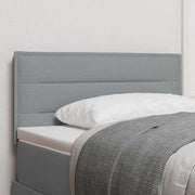 Testiera Grigio chiaro 90 cm Tessuto 42006999