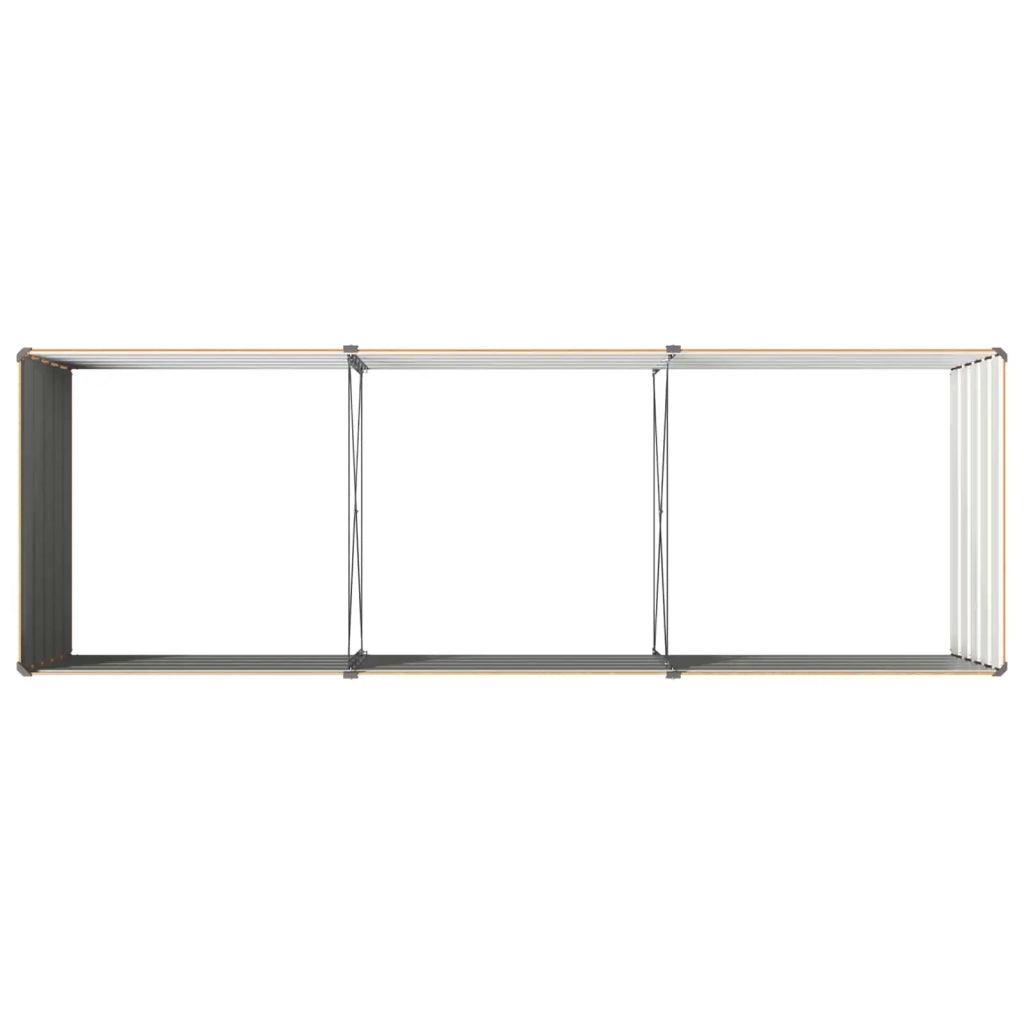 Letto rialzato da giardino Naturale 240 x 80 x 55 cm 8006406