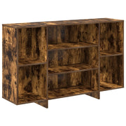 Credenza | Madia | Buffet da pranzo | Armadio da pranzo Rovere Fumo 120x30x75 cm in Truciolato