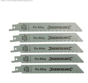 Silverline 5 Lame per seghetto alternativo a gattuccio