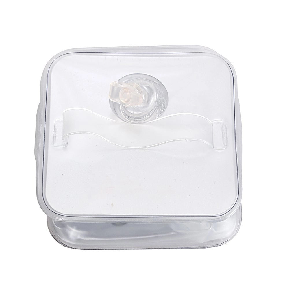 Trade Shop - Lampada 10 Led Solare Gonfiabile Da Giardino Impermeabile Piscina Galleggiante -