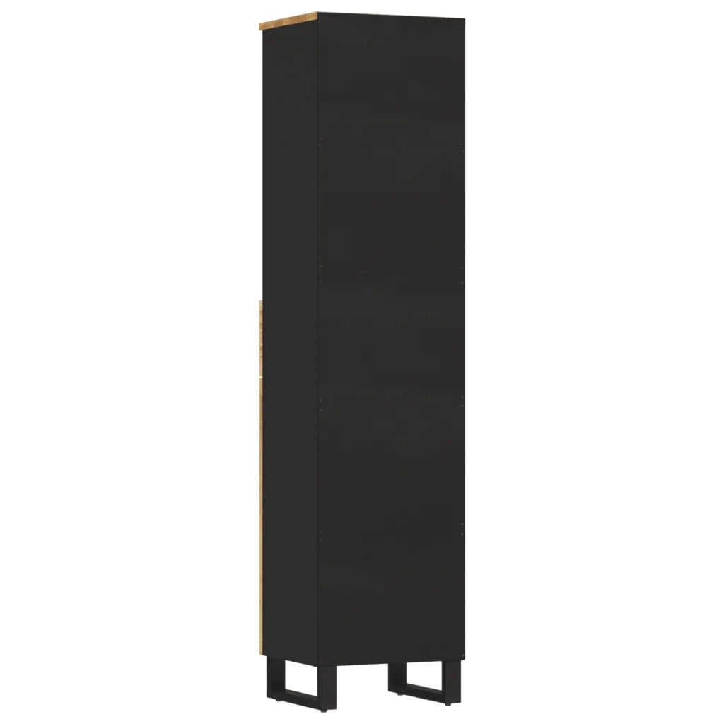 Mobile da Bagno 38x33x160 cm in Legno Massello di Mango 351998