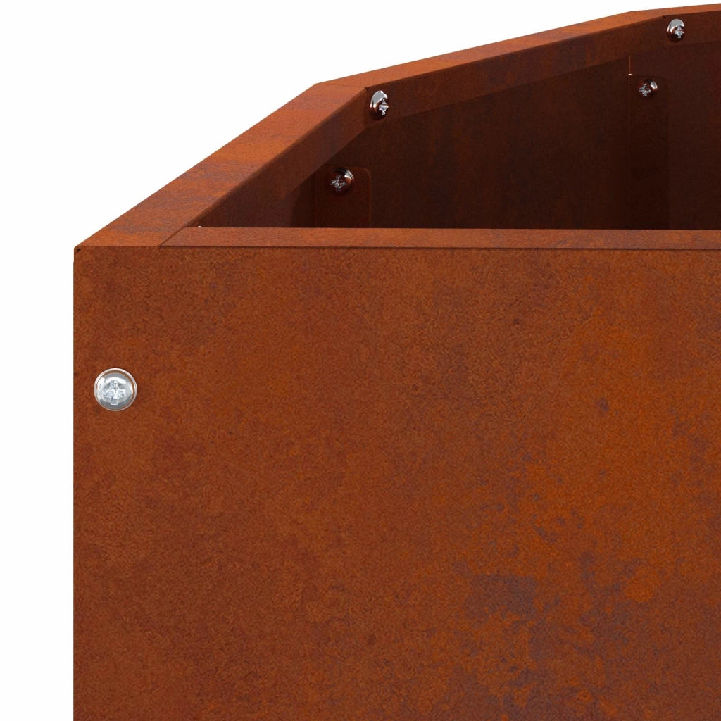 Fioriera Ruggine 90 x 45 x 50 cm 883716