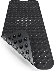 Matrice Antiscivolo 100x40 cm | Materiale BPA-Grado 0 Antiscivolo per Bagno | Antibatterico e Duraturo | Resistente alla Muffa | Ecocompatibile | Lavabile in Macchina