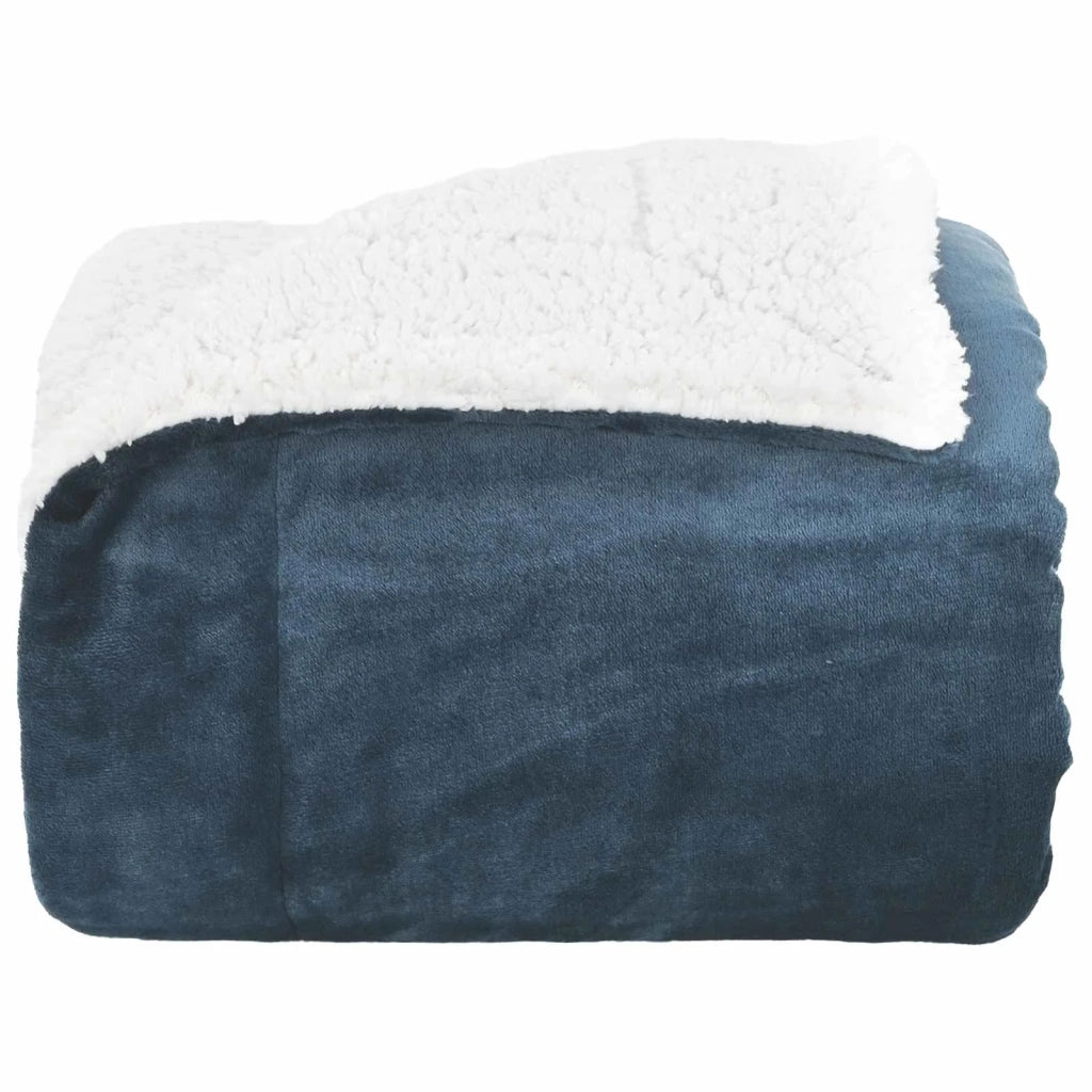 Coperta Blu navy 240 x 270 cm Panno