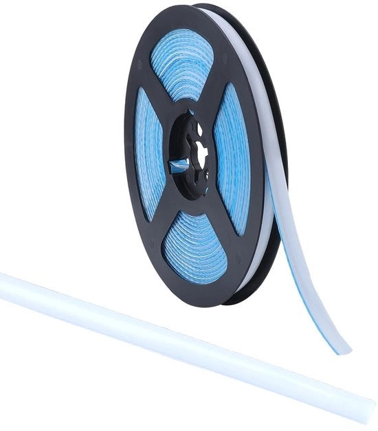 Tecnica di sigillatura adesiva - Autoadesiva - 6 m x 8 mm - Bianco - Per