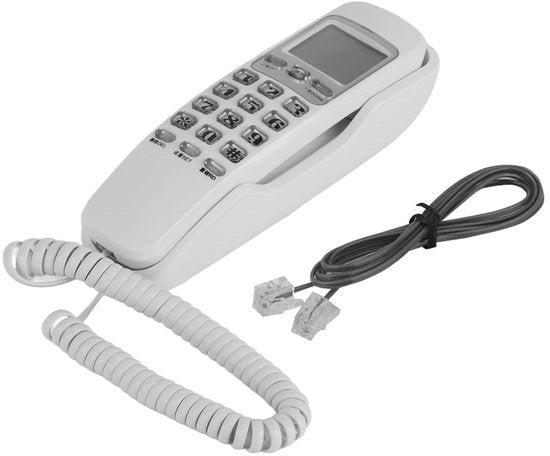 Telefono Vocale con Funzione di Assorbimento del Rumore - Tecnologia Bluetooth - Visualizzazione delle Chiamate - Protezione Antimeteorica - Alta Qualità Audio - Riproduzione Automatica con Un Tasto