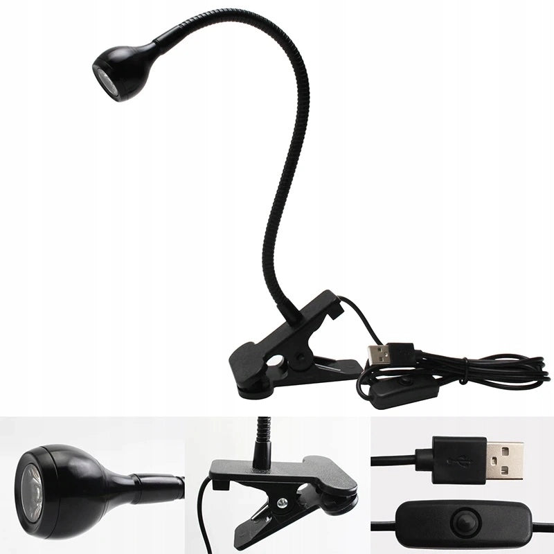 Lampada UV 3W per Indurimento Soldermask – Alimentazione USB 5V | Lunghezza d'Onda 395-405nm