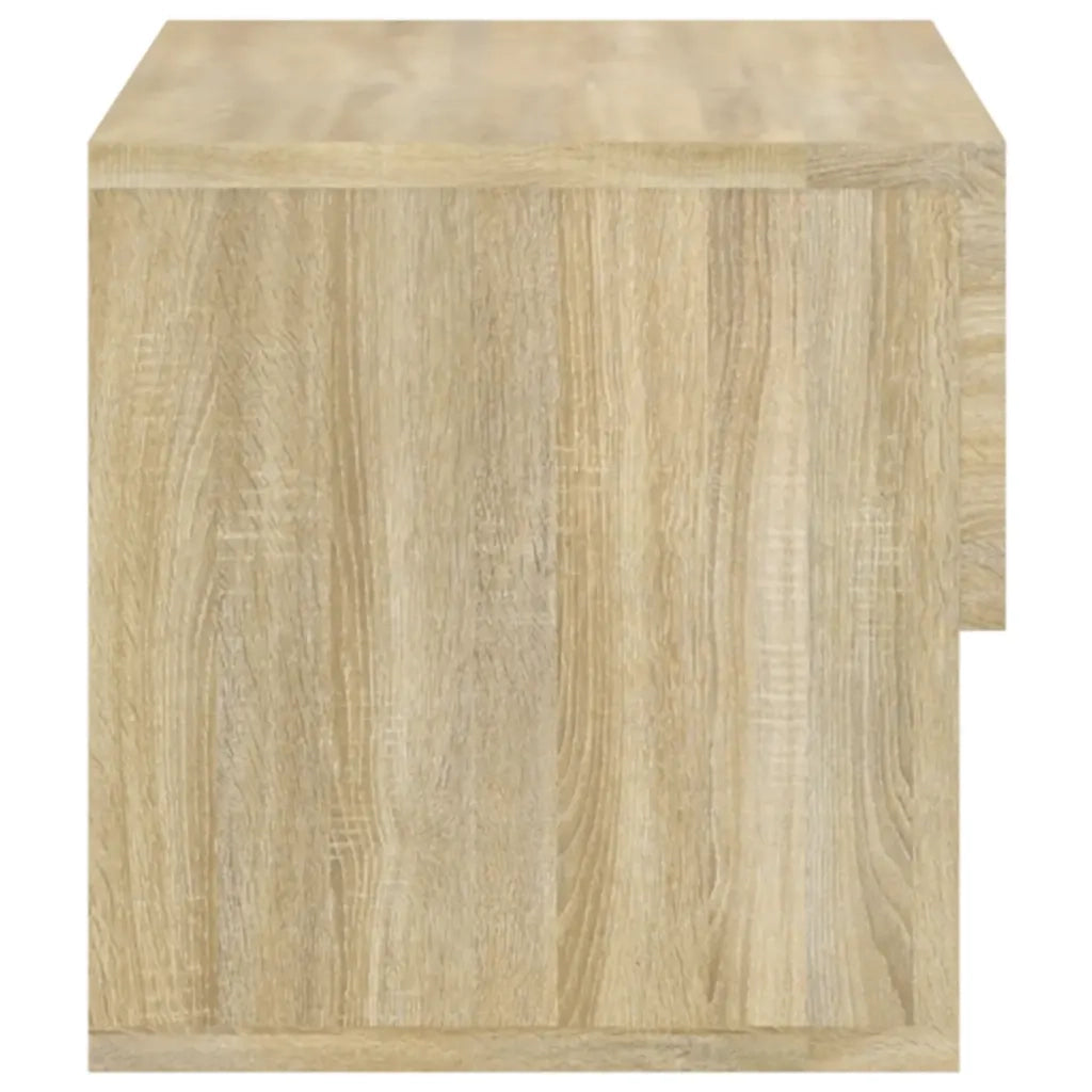Comodini a Muro 2 pz Rovere Sonoma in Legno Multistrato cod mxl 31262